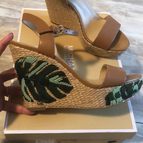 MICHAEL Michael Kors Shoes - Michael Kors Fishers Palms embroidered 10